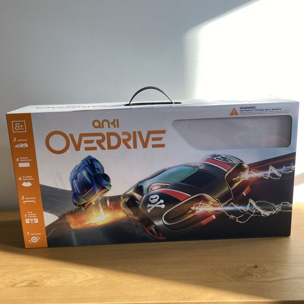 Anki Overdrive Starter Kit track, Charging Platform, 6 Curves, 4 Straights